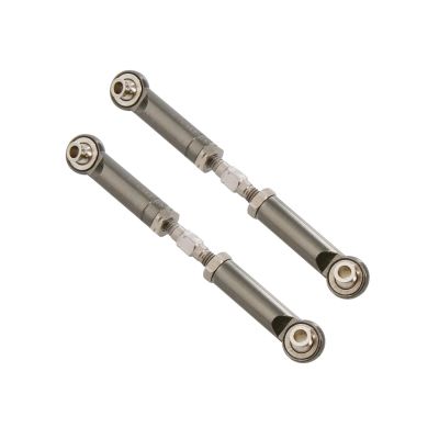 Atomik RC Rustler 4X4 Rear Upper Linkage, Gun Metal - Replaces 3644 - Compatible with Traxxas
