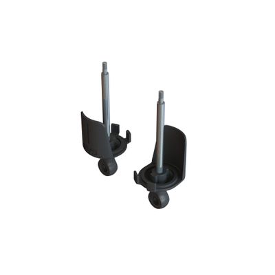 ARRMA Shock Shaft Eyelet and Spring Perch Set Front (2), ARA330549