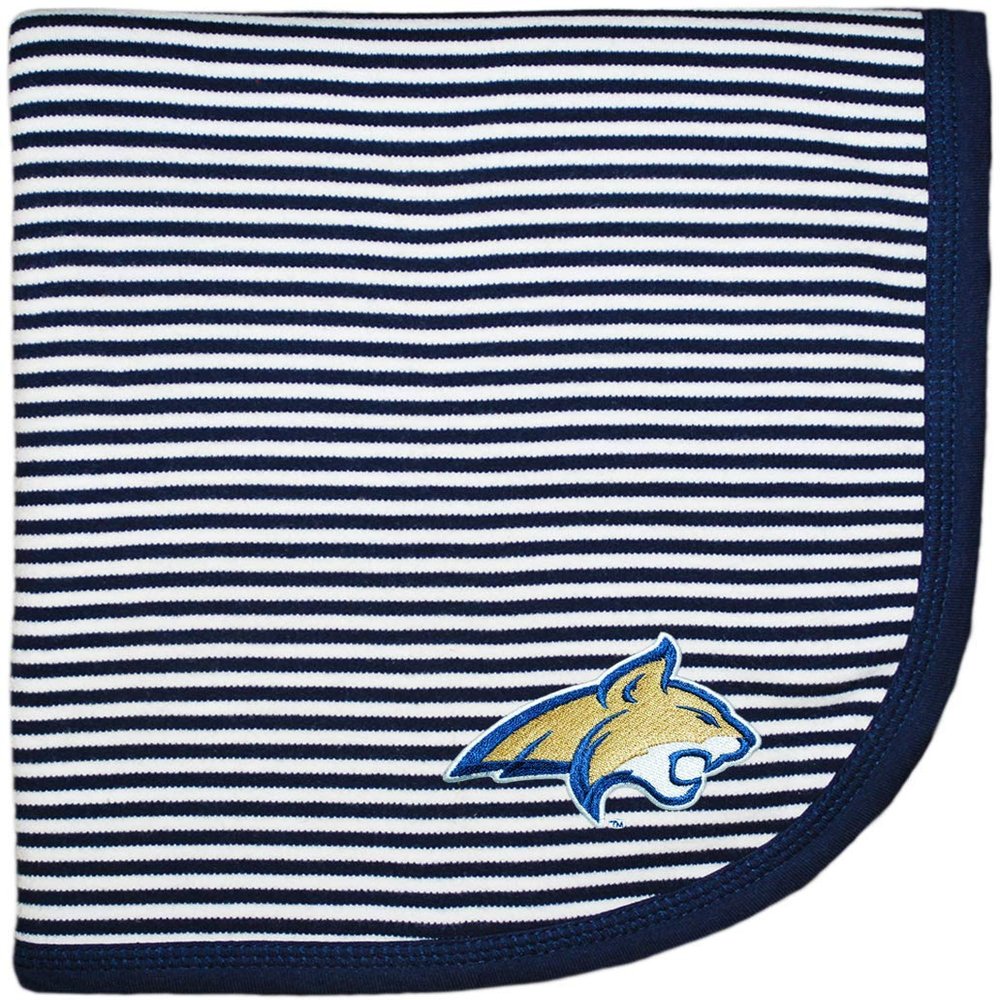 Creative Knitwear Montana State Bobcats Striped Baby and Toddler Blanket