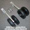 Seamax 14" Dual Wheels Upgrade Kit New 2020 Version Deluxe Launching Wheels System view 2