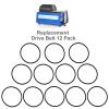 Leegol Electric Rock Tumbler Replacement Drive Belt 12 Pack Belt Size: Dia 32 x 5 mm view 4
