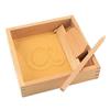 Baby Toy Montessori Language Toy Sand Tray Writing Abilty Yellow Sand Preschool Kindergarten Training Learning Toys for Children view 4
