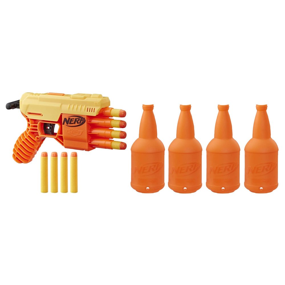 Nerf Alpha Strike Fang QS-4 Targeting Set 8 Darts 13 Pieces, Ages 8+