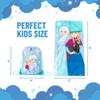Jay Franco Disney Frozen Sparkle Slumber Sack - Cozy & Warm Kids Lightweight Slumber Bag/Sleeping Bag - Featuring Anna and Elsa (Official Disney Product) view 2