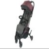 Evezo Channy Lightweight Roll 'N' Go Folding Travel Stroller- Gray (Dusty Rose) view 2