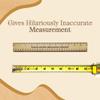 American Scientific Measurement Corporation Trick Ruler, 2-Piece Novelty Rulers, Size Enhancement Prank, 33% Bigger, Wooden, 9 inches view 4