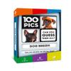 100 PICS Dogs Travel Game | Learn 100 Dog Breeds Flash Cards with Slide Reveal Case | Card Game, Gift, Stocking Stuffer | for Kids and Adults | Ages 6+ view 1