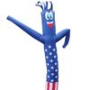 18 FT American Flag - Inflatable Tube Man Waving Puppet Guy - Air Powered Dancer - Body only, Without air Blower view 1