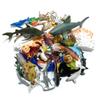 DOITEM 50 Pack Assorted Mini Vinyl Plastic Ocean Sea Animal Figures Toy Set, Realistic Under The Sea Life Figure Bath Gift for Child Educational Kids Party Cake Cupcake Topper view 2