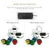 Escape Room Props 5 Different Colors Buttons Mechanism Press It In Order To Control 12V Magnet Lock For Exit Game Owner Player Adventurer (3 Button, No Video) view 3