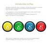 Escape Room Props 5 Different Colors Buttons Mechanism Press It In Order To Control 12V Magnet Lock For Exit Game Owner Player Adventurer (3 Button, No Video) view 4