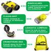 24 Pcs Kids Explorer Kit & Bug Catcher Kit for Kids, Outdoor Toys Adventure Camping Kit with Drawstring Bag, Binoculars, Compass, Butterfly Net, Educational Nature Exploration Toys Gift for Boys Girls view 2