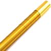 blue-ther 59"/150cm Metal Appearing Cane with Free Gloves and Video Tutorial,Pocket Bo Staff Magic Wand Stage Close-up Magic Tricks (Golden) view 4