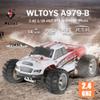 GoolRC WLtoys A979B RC Car, 1/18 Scale 2.4GHz Remote Control Vehicle, 4WD 70KM/h High Speed Racing Truck, Electric All Terrain Off Road RC Truck RTR for Adults view 2