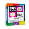 100 PICS Riddles Travel Game - Guess 100 Riddles | Flash Cards with Slide Reveal Case | Card Game, Gift, Stocking Stuffer | Fun for Kids and Adults | Ages 6+ view 1