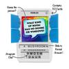 100 PICS Riddles Travel Game - Guess 100 Riddles | Flash Cards with Slide Reveal Case | Card Game, Gift, Stocking Stuffer | Fun for Kids and Adults | Ages 6+ view 2