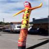 Inflatable Tube Man Guy Puppet 18ft - BBQ (Yellow/Red) - Air Powered Dancer - Body only, Without air Blower view 3