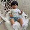 28inch 70cm Reborn Toddler Boy Doll Lifelike Artist Desgin Ball Jointed Dolls Real Child Model Collectible Doll High Qualtity Masterpiece Children Clothes view 1