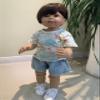 28inch 70cm Reborn Toddler Boy Doll Lifelike Artist Desgin Ball Jointed Dolls Real Child Model Collectible Doll High Qualtity Masterpiece Children Clothes view 2