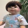 28inch 70cm Reborn Toddler Boy Doll Lifelike Artist Desgin Ball Jointed Dolls Real Child Model Collectible Doll High Qualtity Masterpiece Children Clothes view 3