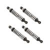 Atomik - Alloy Front & Rear Shock Set - RC Car Replacement for Traxxas TRX-4 - Hardened Billet 6061 Aluminum - Lightweight & Durable Performance - Front & Rear Chassis Upgrade - Black view 1