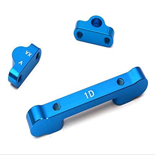 Billet Machined Alloy Rear Suspension Mount Set for Tamiya 1/10 TA07 PRO