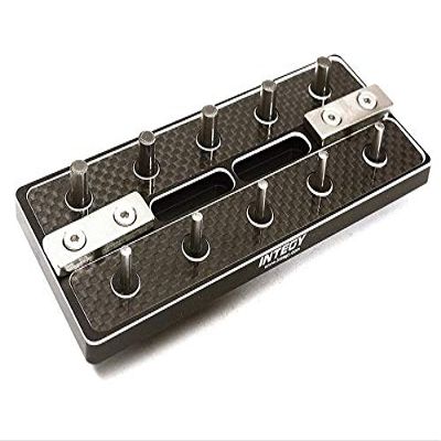 Integy 20 Positions Pinion Gear Carrying Storage Rack for 1/8 & 5mm Shaft