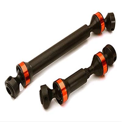 Billet Machined Red Center Drive Shafts for Traxxas 1/10 E-Maxx Brushless 5151