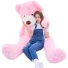 IKASA Giant Teddy Bear Plush Toy Stuffed Animals (Pink, 78 inches) view 1