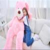 IKASA Giant Teddy Bear Plush Toy Stuffed Animals (Pink, 78 inches) view 3