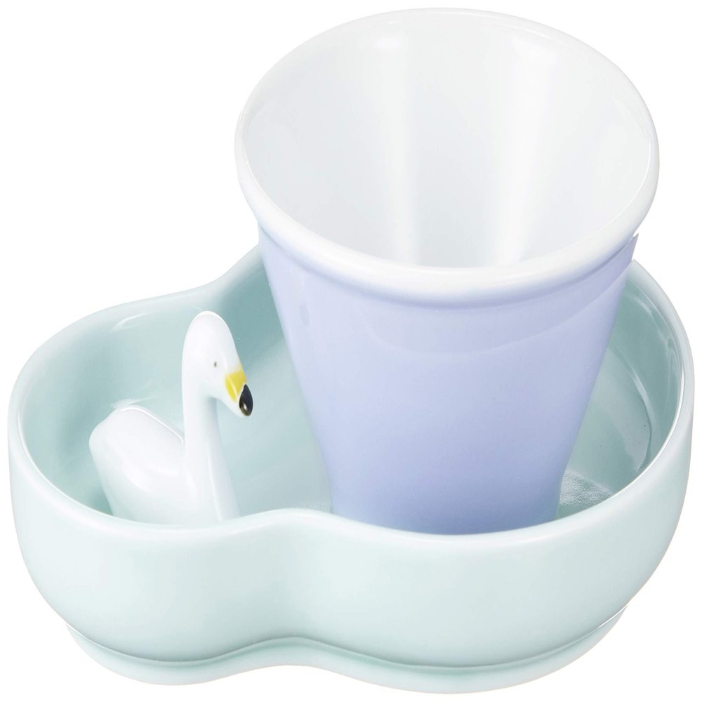 Nishimai Pottery Medium Bowl 6.9 x 5.1 x 3.3 inches (17.5 x 13 x 8.5 cm) essence hike Kids Set BU 19642
