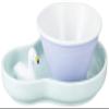 Nishimai Pottery Medium Bowl 6.9 x 5.1 x 3.3 inches (17.5 x 13 x 8.5 cm) essence hike Kids Set BU 19642 view 1