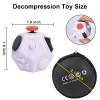 UOOEFUN Fidget Toys Cube,12 Sided Finger Cube,Sensory Toys Relief Stress,Autism and Anxiety Depression Anti for Kids Adults Improve Focus (White) view 2