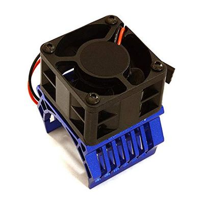 Integy 36mm Motor Heatsink+40x40mm Cooling Fan 16k RPM for Most 1/10 On-Road & Off-Road