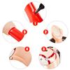 3 Pieces Inflatable Stick Horse Inflatable Horsehead Stick for Theme Party Decoration, 37 Inches view 3