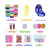 DIY Slime Kit Supplies Kids  Ready Slimes Making Kits Craft for Girls Boys Children Set Includes Big Box, Glow Powder, Slim, Clear Slime, Glitter, Egg Putty Fruit Slices, Fishbowl Foam Beads view 2