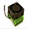 Integy 36mm Motor Heatsink+40x40mm Cooling Fan 17k RPM for Most 1/10 On-Road & Off-Road view 4