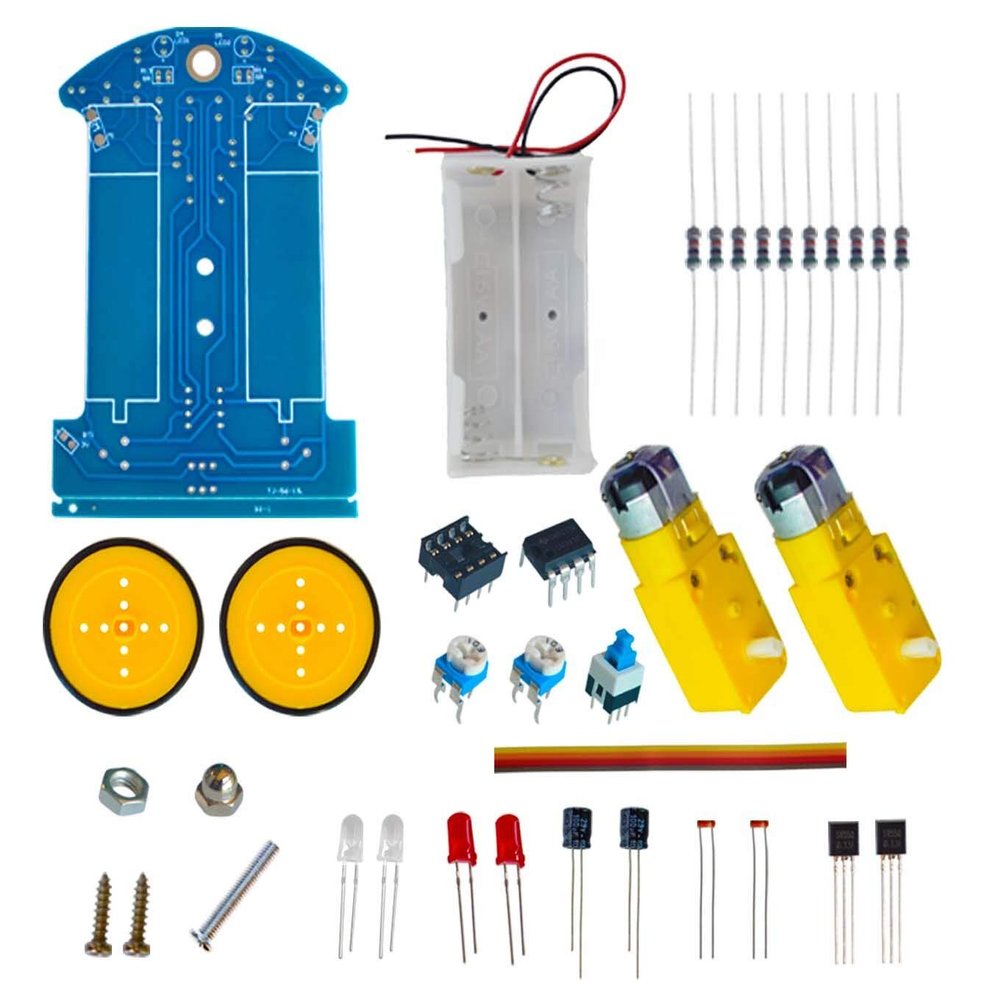 D2-1 DIY kit Intelligent Tracking The car kit D2-1 Patrol car Parts Electronic Manufacture DIY Smart car DIY Electronic Suite