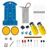 D2-1 DIY kit Intelligent Tracking The car kit D2-1 Patrol car Parts Electronic Manufacture DIY Smart car DIY Electronic Suite view 1