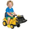 HOMCOM Ride On Excavator, Kids Bulldozer Pull Cart with Horn, Under Seat Storage, Sit and Scoot Pretend Play Toy Construction Car for Ages 18-48 Months view 1