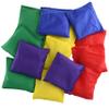 Prextex 12 Nylon Bean Bags for Toss Games - Set in Multiple Colors for Kids and Adults - Durable, Tear-Resistant - Ideal for Outdoor Games, Parties, Tailgates, BBQs - Ages 3 and Up - 4 x 2 x 3 Inch, view 2