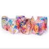 Metallic Dice Games 7-Set: Unicorn: Cosmic Carnival view 1