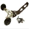 Billet Machined Wheelie Bar for Traxxas 1/10 Revo & E-Revo (-2017) (Grey) view 1