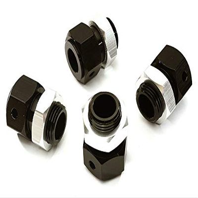 Integy Billet Machined Wheel Adapter 24mm Hex (4) for Losi 1/5 Desert Buggy XL-E & 2.0