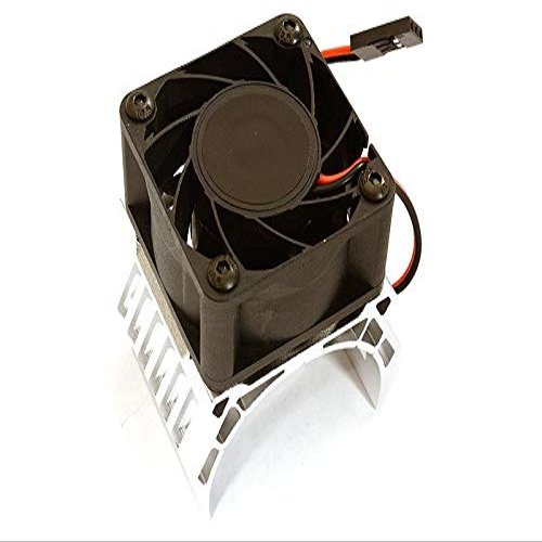 Integy 42mm Motor Heatsink+40x40mm Cooling Fan 17k RPM for 1/10 Summit & E-Revo