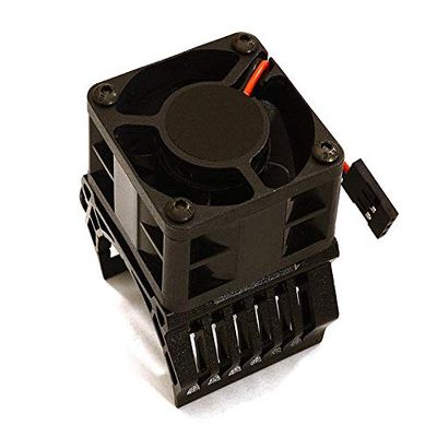 Integy 36mm Motor Heatsink+40x40mm Cooling Fan 16k RPM for Most 1/10 On-Road & Off-Road