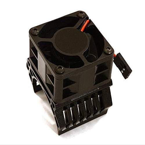 Integy 36mm Motor Heatsink+40x40mm Cooling Fan 16k RPM for Most 1/10 On-Road & Off-Road
