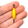Teak Tuning Standard Fingerboard Tool, Screwdriver and Nut Driver, Yellow Colorway, Pack of 1 view 2