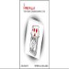Cardiographic Lite RED Card 5 of Diamonds Refill by Martin Lewis - Trick view 2