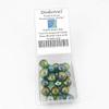 Wondertrail Oily GreenTransparent 16mm Glass Marbles Pack of 20 view 1